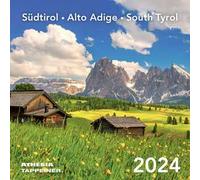 Südtirol Postkartenkalender. Alto Adige-South Tyrol. Calendario 2024. Ediz. multilingue
