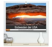 Südwesten der USA - Atemberaubende Landschaften (hochwertiger Premium Wandkalender 2026 DIN A2 quer), Kunstdruck in Hochglanz: Der Südwesten der USA ... Naturwunder und Landschaften zu bieten.