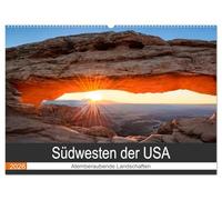 Südwesten der USA - Atemberaubende Landschaften (Wandkalender 2026 DIN A2 quer), CALVENDO Monatskalender: Der Südwesten der USA hat unzählige einzigartige Naturwunder und Landschaften zu bieten.