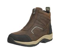 Suedwind Field FZ GripFTX - Stivaletti unisex in pelle, per tutte le stagioni, con cerniera anteriore YKK, fodera micro dry, suola GripFTX, colore cioccolato, marrone, 44 EU