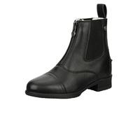 Suedwind - Stivaletti da equitazione Nova Soft FZ Winter - unisex in pelle bovina - Paddock stivaletti con pelliccia di orsacchiotto, suola in gomma confortevole e cerniera anteriore - nero, taglia 25