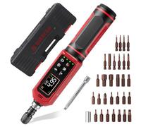 SUERCUP ±1% Precisione Cacciavite dinamometrico Digitale Set 0.09-6 Nm con allarme LED, buzzer, vibrazione, 9 modalità preset e memorizzazione dati, utilizzato per bicicletta,e Moto
