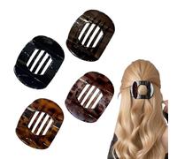 Suerteyay Hair Clips, Hailoyearn Lay Flat Hair Clip, Large Flat Clip, Clips For Women Styling (A-4)