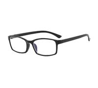 Suertree Occhiali distanti donna filtro luce blu occhiali, occhiali TR90, occhiali leggeri da uomo, colore nero, 3.0