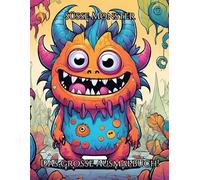 Süße Monster - Das große Ausmalbuch: 32 verspielte Monster-Motive zum Ausmalen - perfekt für Kinder & Erwachsene