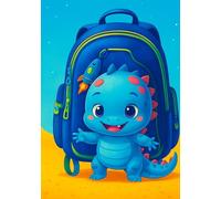 Süßes Axolotl-Schulheft - A5, Kariert: Perfekt für Schule & Schulanfang, Journaling, Notizen & Kritzeleien - Lustiges Axolotl-Design