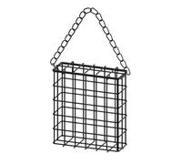 Suet Feast Feeder - Premium Suet Block | Wild Bird Feeder | Wild Birds | Durable Metal Holder for Garden Balcony Use, Single Cake for Woodpeckers Robins Bluebirds Sparrows