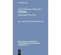 Suetonius Tranquillus Opera, vol. I (Copertina rigida)