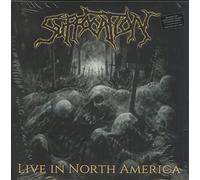 Suffocation Live In North America Gold & Black Splatter I (Vinyl LP)