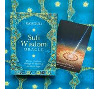 SUFI WISDOM Oracle Deck Di Rassouli 44 Carte E Guida Blue Angel