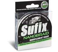 Sufix 6 Lb NanoBraid Aqua Camo 2,7 kg Unisex, Multicolore