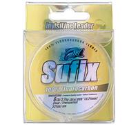 Sufix Invisiline - Lenza da pesca in fluorocarbon Leader Wheel, 3,6 kg, 30,6 m, trasparente