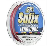 Sufix Performance Lead Core - Lenza da pesca a metro, 91,4 m