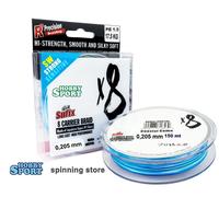 SUFIX X8 DIAM. 0,205 MM CAMO BLUE 150 MT FILO TRECCIATO 8 CARRIER BRAID SPINNING