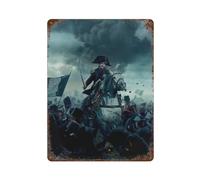 SUFOGBVG Poster del film Napoleone Decorazione da parete Art Metal Tin Poster Modern Bar Decorations40x30cm