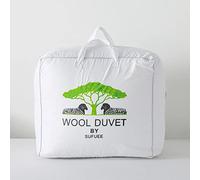 SUFUEE Fresh Ideas - Piumone per letto matrimoniale, 13,5 tog, lavabile, imbottitura in lana australiana, tessuto morbido 230T (matrimoniale 200 x 200 cm)