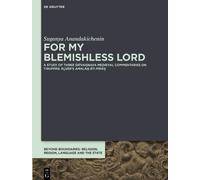 Suganya Anandakichenin For My Blemishless Lord (Copertina rigida)