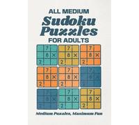 Sugar Beet All Medium Sudoku Puzzles for Adults (Tascabile)