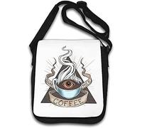 Sugar Coffee Milk The Trinity All Seeing Eye - Borsa a tracolla bianca