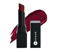 Sugar Cosmetics Nothing Else Matter Longwear Lipstick14 Red Herring (RasRaspberry Pink, Rojiz), finitura opaca, impermeabile, durevole, senza parabeni