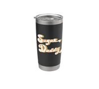 Sugar Daddy vintage Bicchiere termico in acciaio inox doppia parete