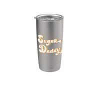Sugar Daddy vintage Bicchiere termico in acciaio inox doppia parete