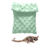 Sugar Glider Bed Nest - sacco a pelo, nascondiglio | Sacco a pelo morbido per animali domestici per piccoli animali come criceti, scoiattoli e furetti, accessori per gabbia ideali