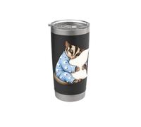 Sugar Glider Dormire in Pigiama Carino Sonno Bicchiere termico in acciaio inox doppia parete
