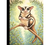 Sugar Glider Notebook - Cute Sugar Glider Lined Journal - 110 Pages