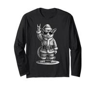 Sugar Glider Rock Music Christmas Amante degli Animali Domestici Maglia a Manica