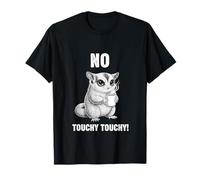 Sugar Glider w Coffee No Touchy Sarcastico Divertente Maglietta