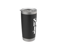 Sugar Honey Ice Tea - Il modo migliore per battere il testo bianco caldo Bicchiere termico in acciaio inox doppia parete