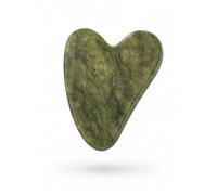sugar&moon Pietra Gua Sha per massaggio manuale, pietra naturale di alta qualità, per il relax benessere (giada verde) regalo per le donne