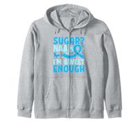 Sugar? Naah I'm Sweet Enough Felpa con Cappuccio