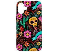 Sugar Skull Calavera Día de los Muertos Design per messicani Custodia per iPhone 16 Plus