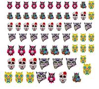 Sugar Skull ~ Day of the Dead ~ Día de los Muertos Collections skulls (Sugar Skull ~ Day of the Dead ~ Día de los Muertos Nail Art Decals #owl)