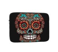 Sugar Skulls Day of The Dead - Custodia per computer portatile da 17 pollici, impermeabile, leggera, per computer portatile