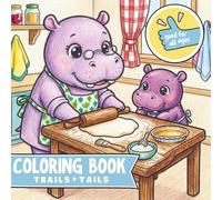 Sugar & Stories: A Cute Animal Grandma Coloring Book for All Ages