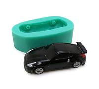 Sugarcraft Car Shape Cookie Cartoon Natale Food Grade Silicone Torta Cucina Cottura Accessori in resina Stampi rotondi