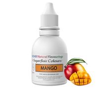 Sugarflair 100% Natural Flavour Estratto di Mango - Aromi Naturale per Torte, Cupcake, Glasse, Pasticcini e Dessert, Aroma Alimentare - Aroma Natural, Kosher - 30 ml