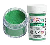 Sugarflair Blossom Tint Dust Emerald, Verde - Colorante Alimentare, Polveri Coloranti Commestibili per Torte, Pasta di Zucchero, Glassa, Cioccolato, Crema al Burro, Macarons - 5g