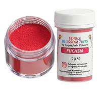 Sugarflair Blossom Tint Dust Fuchsia - Colorante Alimentare, Polveri Coloranti Commestibili per Torte, Pasta di Zucchero, Glassa, Cioccolato, Crema al Burro, Macarons - 5g