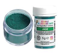 Sugarflair Blossom Tint Dust Jade - Colorante Alimentare, Polveri Coloranti Commestibili per Torte, Pasta di Zucchero, Glassa, Cioccolato, Crema al Burro, Macarons - 5g