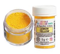 Sugarflair Blossom Tint Dust Lemon Yellow, Giallo - Colorante Alimentare, Polveri Coloranti Commestibili per Torte, Pasta di Zucchero, Glassa, Cioccolato, Crema al Burro, Macarons - 5g