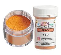 Sugarflair Blossom Tint Dust Peach - Colorante Alimentare, Polveri Coloranti Commestibili per Torte, Pasta di Zucchero, Glassa, Cioccolato, Crema al Burro, Macarons - 5g