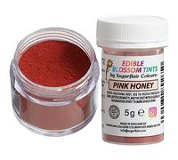 Sugarflair Blossom Tint Dust Pink Honey - Colorante Alimentare, Polveri Coloranti Commestibili per Torte, Pasta di Zucchero, Glassa, Cioccolato, Crema al Burro, Macarons - 5g