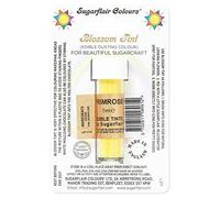 Sugarflair Blossom Tint Dusting Primrose, Giallo - Colorante Commestibile in Polvere per Decorare Pasta di Gomma, Glassa, Cioccolato, Crema al Burro, Macarons - 7ml