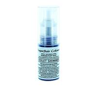 Sugarflair Pump Spray Powder Puff Purple Shimmer, Viola - Colorante Alimentare per Torte, Cupcake, Decorazioni - Polvere Spray senza Alcol - 10g