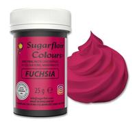 Sugarflair Spectral Concentrated Paste Colours Fuchsia, Colorante Alimentare Pasta, Colorante per Pasta di Zucchero e Mazapán - 25g