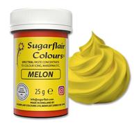 Sugarflair Spectral Concentrated Paste Colours Melon, Colorante Alimentare Pasta, Colorante per Pasta di Zucchero e Mazapán - 25g